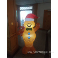 Holiday inflatable Gingerbread for Christmas garden decoration